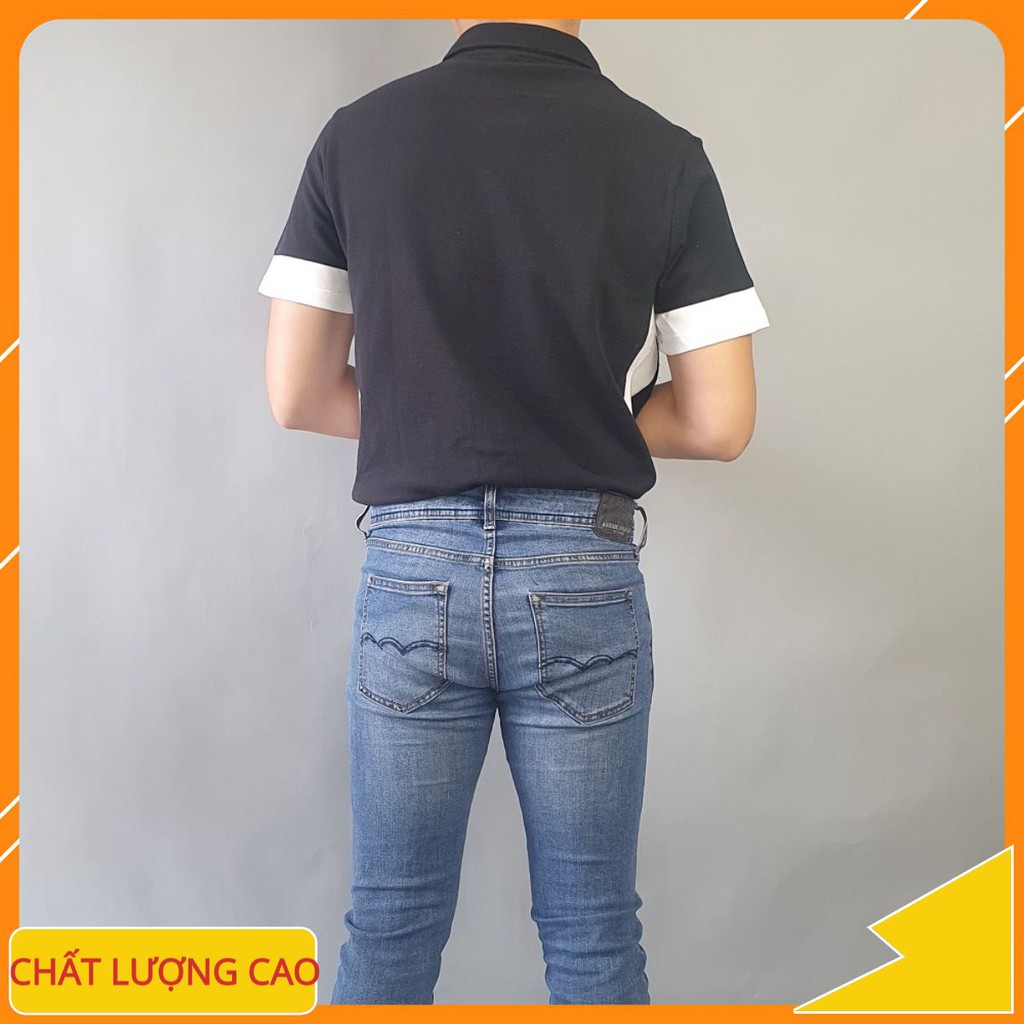 Áo Thun Nam Tay Ngắn | Áo Phông Nam Tay Lỡ Cổ Đứng Thời Trang Cao Cấp A02-04 TaiLungShop