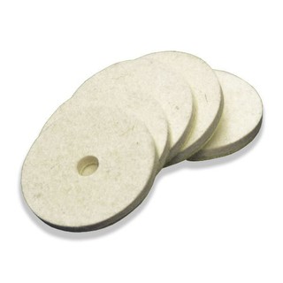 bánh nỉ trắng đánh bóng 100mm