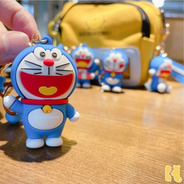 [Hàng mới về] Móc khóa Doremon móc chìa khóa đáng yêu - Móc khóa hình Doraemon dẻo
