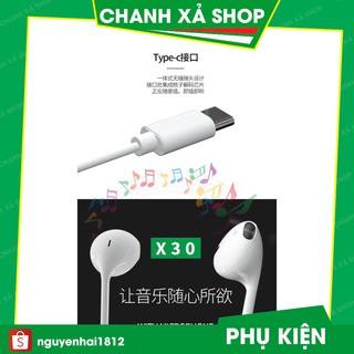 [Freeship toàn quốc từ 50k] Tai Nghe Chân Type C Chất Lượng chín hãng SEMDEM