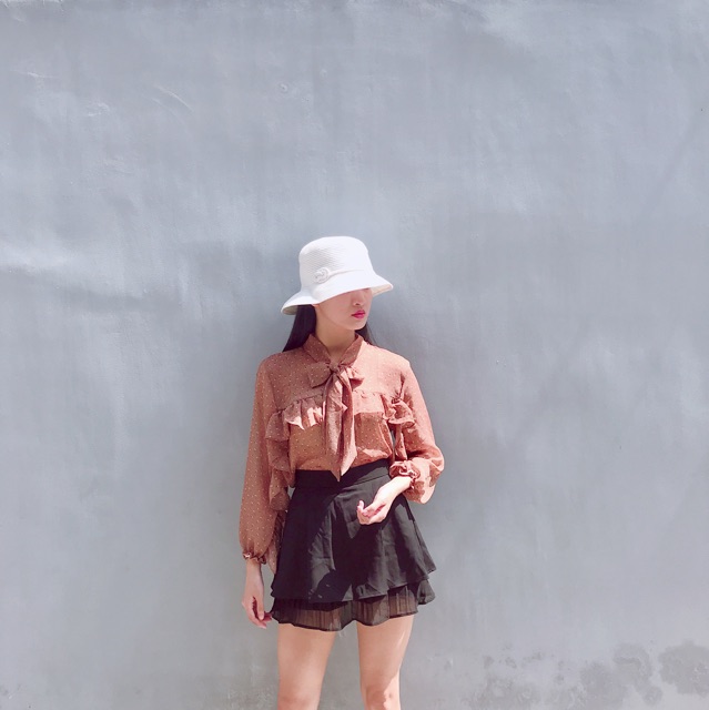 Áo kiểu nữ tiểu thư Lolita