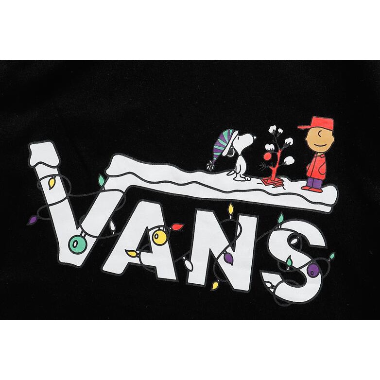 Áo thun cotton ngắn tay in chữ vans thời trang cho nam và nữ
