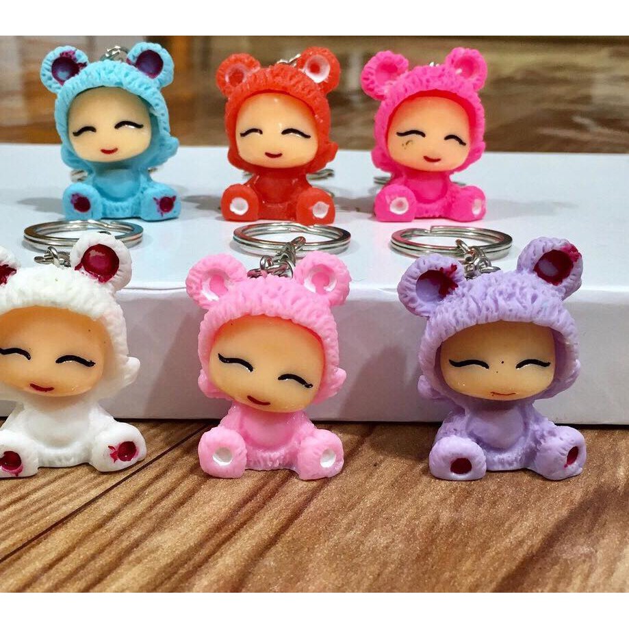 Móc Khóa Hình Búp Bê Dễ Thương