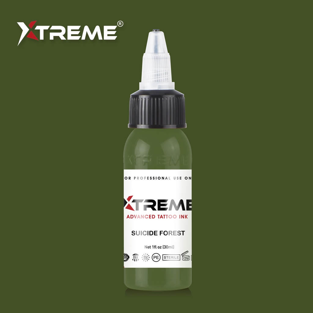 Mực xăm hình tattoo xtreme ink tattoo màu FAST ORANGE