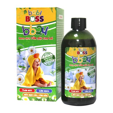 Nước Tắm Công Thức BB24 Từ Thành Phần Tự Nhiên, Bảo Vệ Làn Da Bé Suốt 24h - 300ml