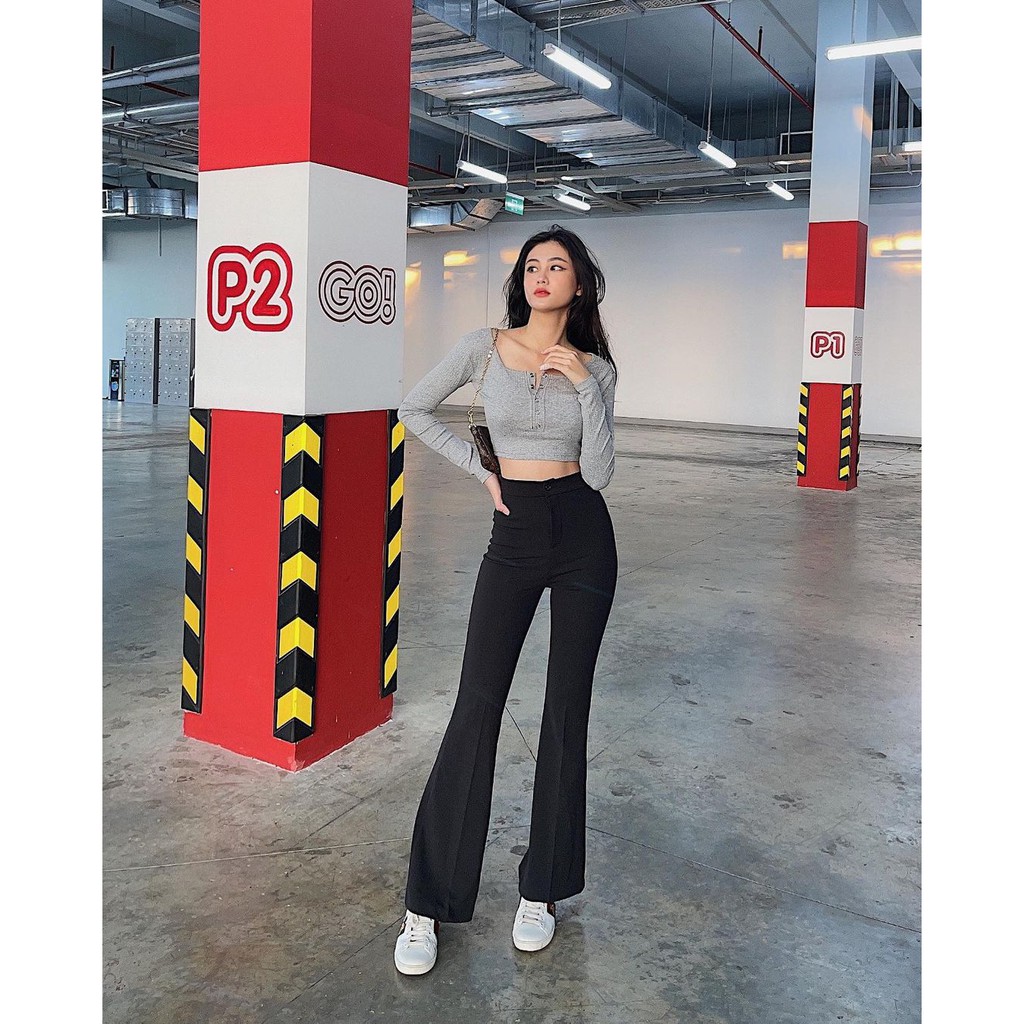 [ Quà tặng đơn hàng 99K] QUẦN ỐNG LOE LƯNG CAO SƠ VIN CHUẨN PHOM - May theo yêu cầu | BigBuy360 - bigbuy360.vn