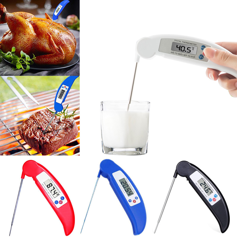 Nhiệt kế kỹ thuật số đo nhiệt độ thực phẩm tiện lợi cho nhà bếp