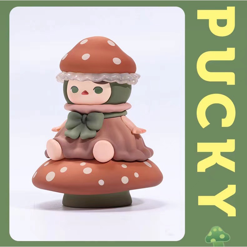 Thẻ Đồ Chơi Popmart PUCKY Elf Làm Bằng Tay Treo Trang Trí