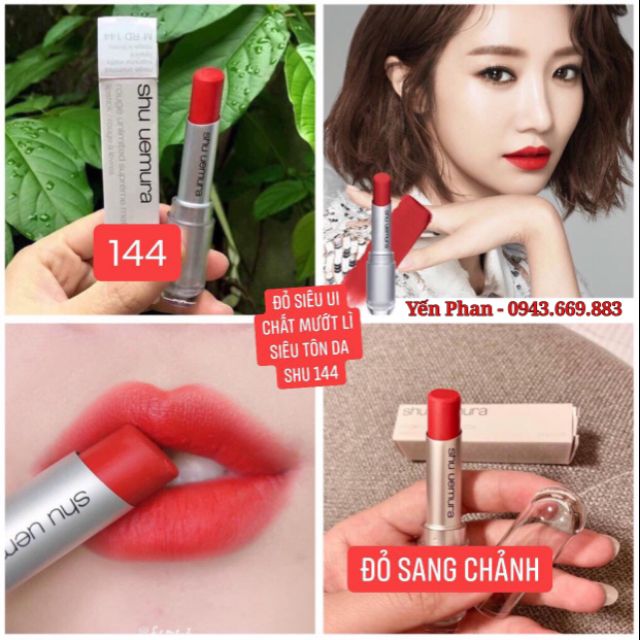 Son Shu 144 Đỏ Tươi