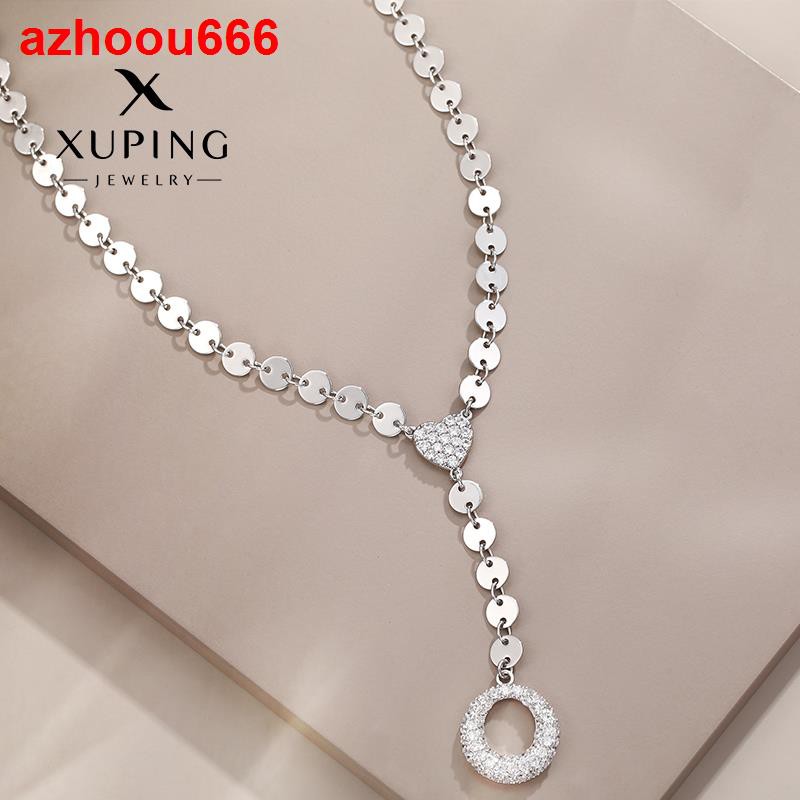 ❅┋┅Xuping Hàn Quốc dễ dàng đeo vừa vặn tua rua gió nhỏ dây chuyền áo len nữ dài mặt phụ kiện trang sức