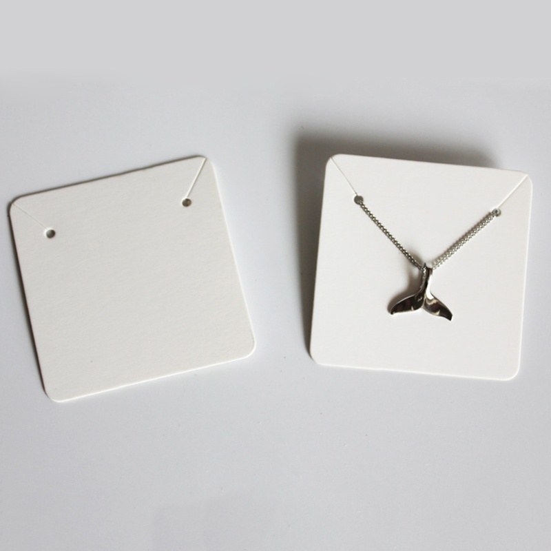 Thẻ trống màu đen/ trắng trưng bày trang sức tiện dụng