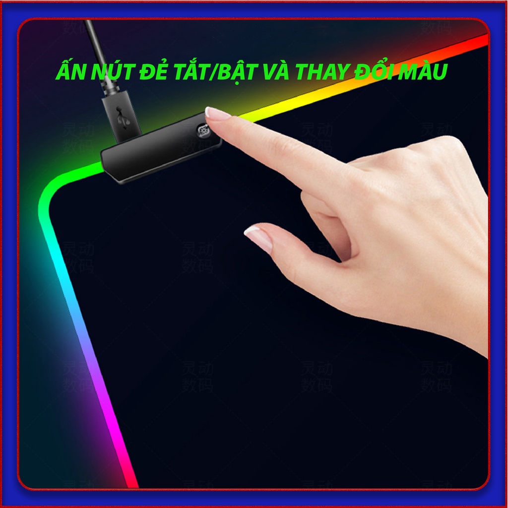 Bàn Di Chuột LED RGB, Bàn Di Chuột Có Đèn LED, Bàn Di Chuột Game, Bàn Di Chuột, Lót Chuột Khổ Lớn, Lót Chuột Game.