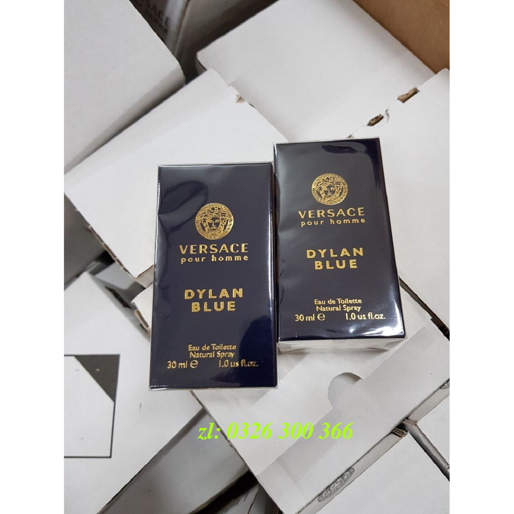 Nước Hoa Nam 30Ml Versace Dylan Blue Pour Homme Chính Hãng.