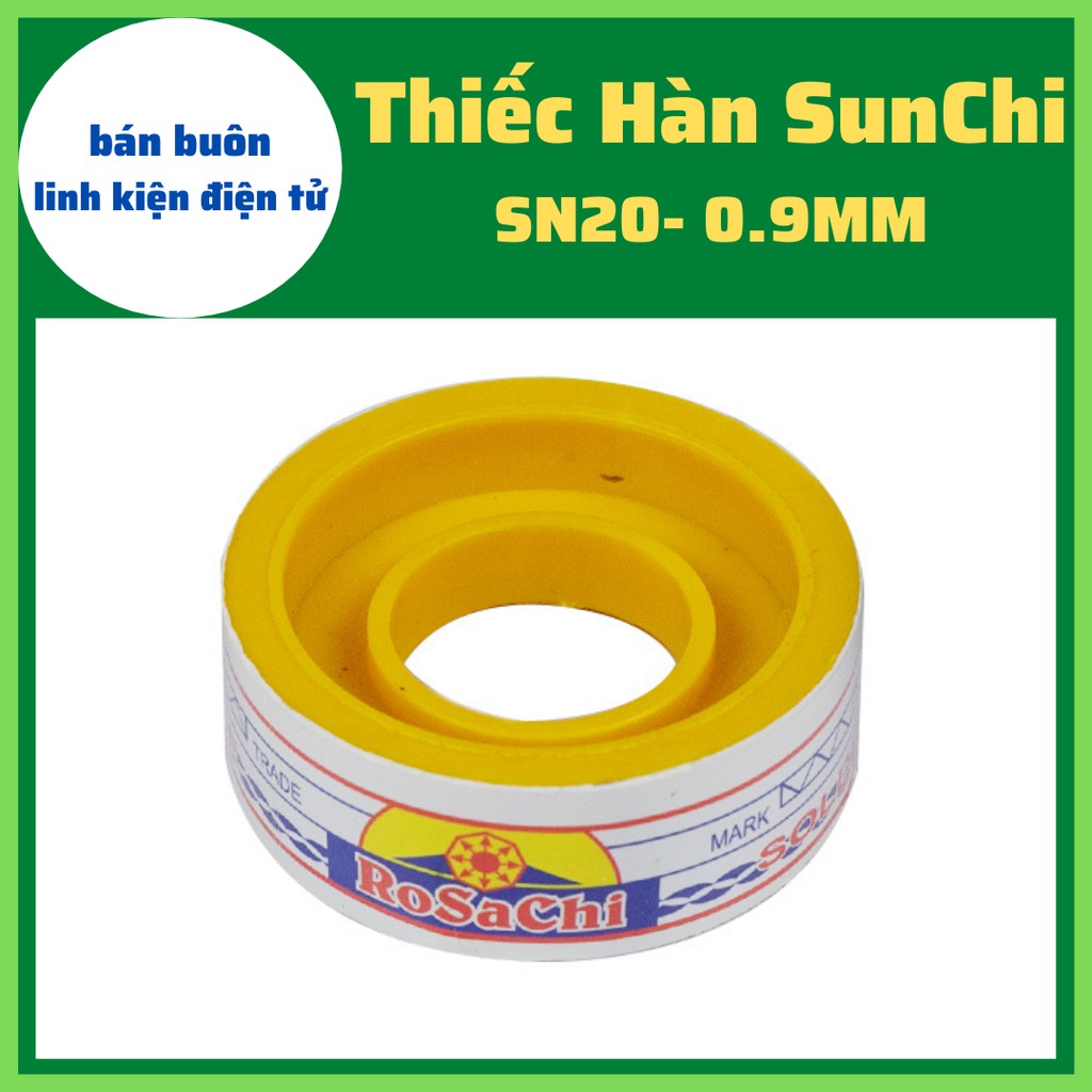 Thiếc Hàn SunChi, thiếc hàn cuộn nhỏ, chì hàn