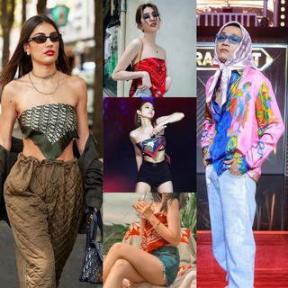 Áo Yếm Thổ Cẩm Từ Khăn Lụa Bandana