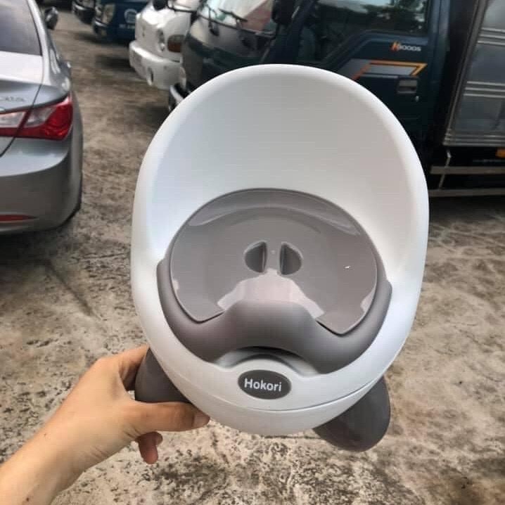 Bô Gấu Hokori Có Ngăn Chứa Dễ Tháo Lắp Để Chùi Rửa nhựa Việt Nhật