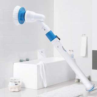 Bộ Chổi Điện Cọ Rửa Đa Năng Spin 3 Đầu - Máy Chà Tẩy Rửa Vệ Sinh Thông Minh Dùng Cho Nhà Tắm, Nhà Bếp