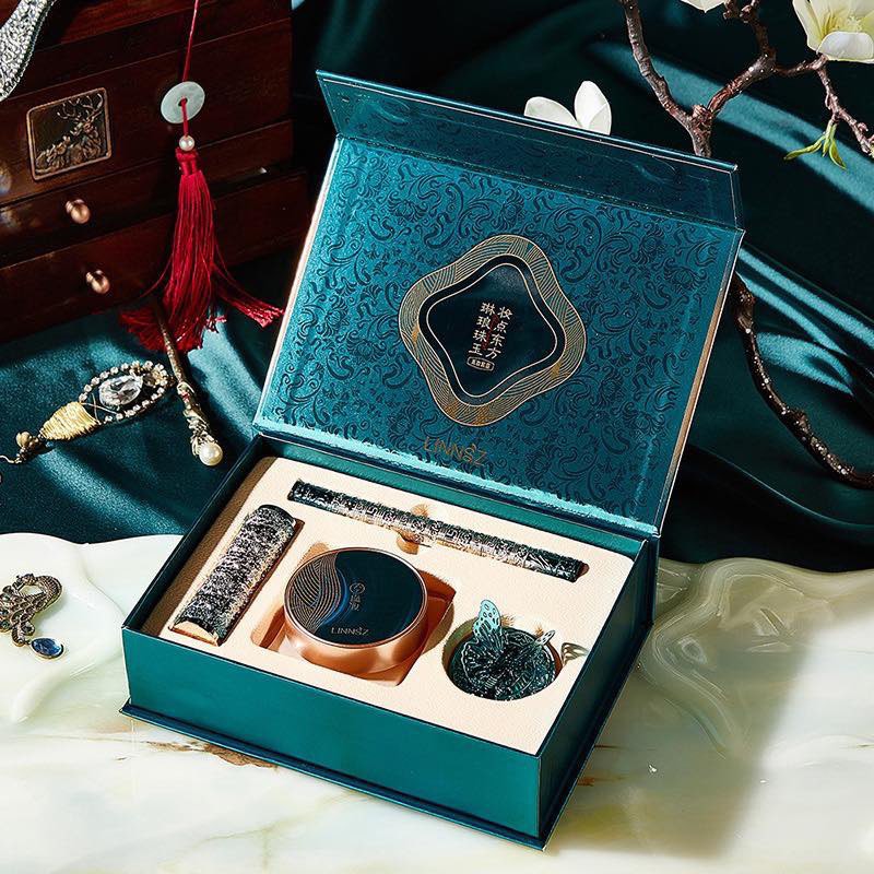 [SET MAKEUP] SET TRANG ĐIỂM MAKEUP LINNSZ BƯỚM XANH, NỘI ĐIA TRUNG