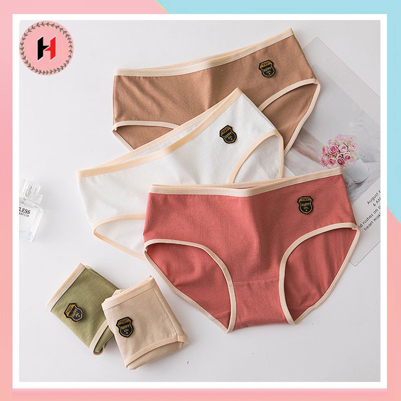 QUẦN LÓT NỮ COTTON ÉP LẠNH KHÁNG KHUẨN THOÁNG MÁT CO GIÃN TỐT QL02