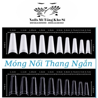 Móng tip fom thang ngắn, Móng nối fom thang cao cấp bịch 500 móng