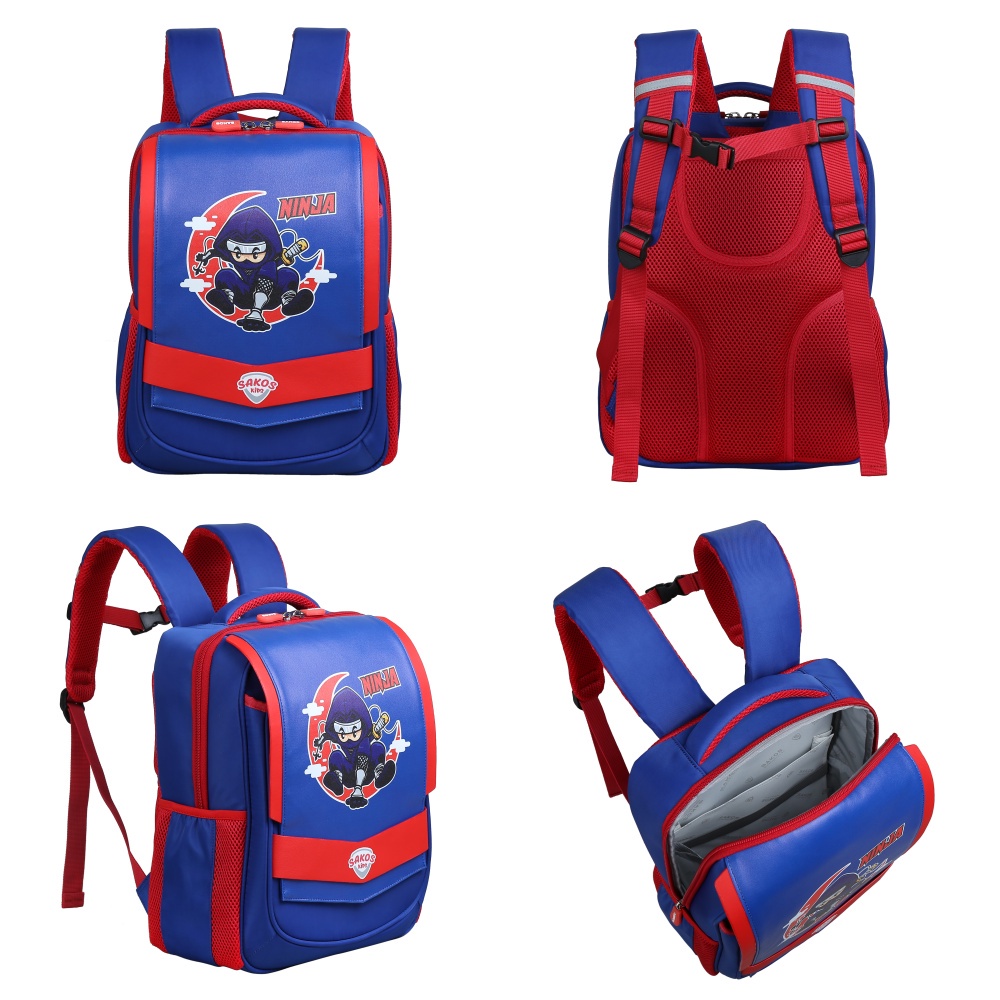 Chính hãng SAKOS Balo Học Sinh Siêu Nhẹ Chống Gù SAKOS GENIUS