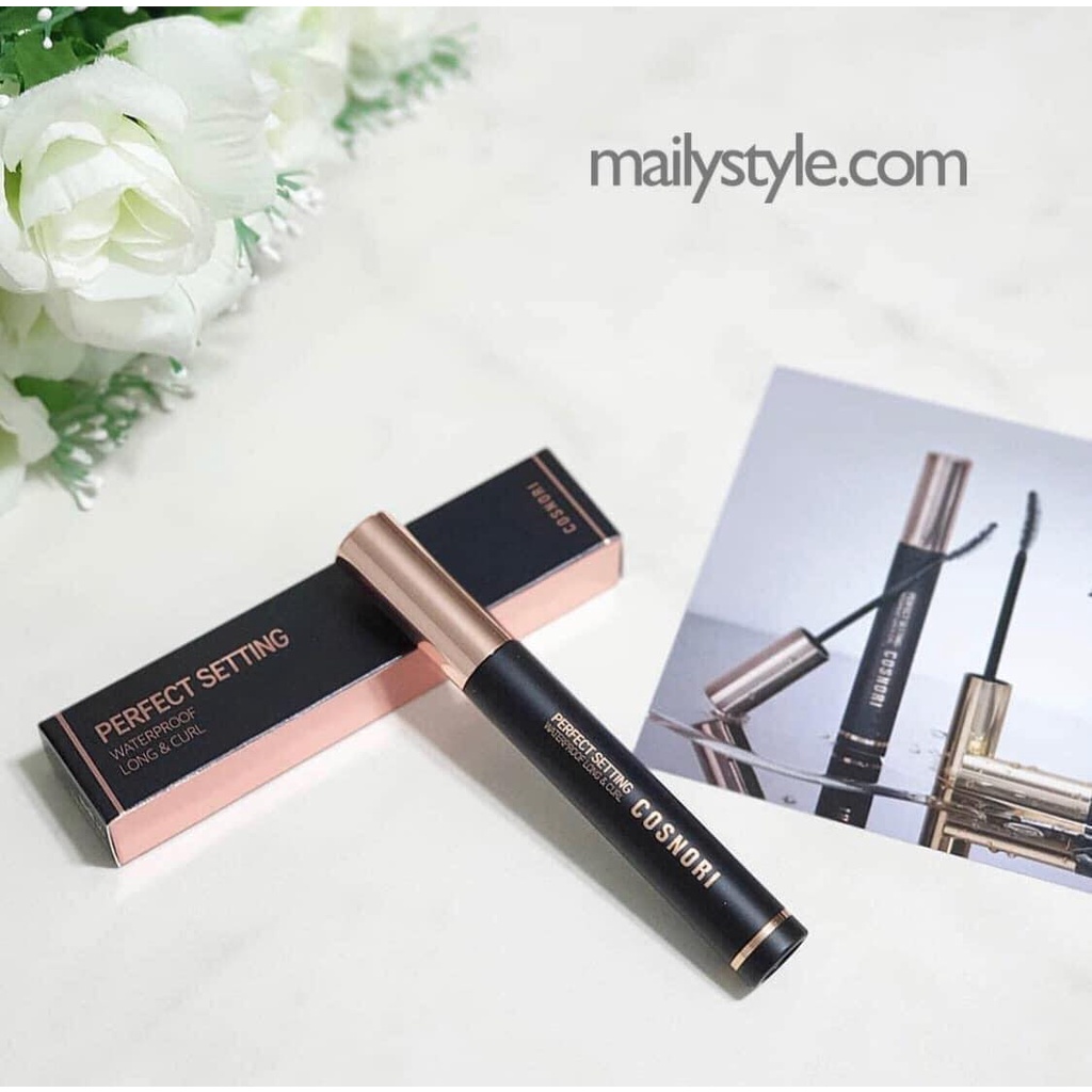 Mascara Cosnori Perfect Setting Waterproof Long & Curl