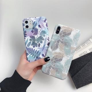 Ốp Điện Thoại Họa Tiết Hoa Lá Xinh Xắn Cho Iphone 11 Pro Xs Max Xr I 8 Plus I 7 I 6 I 6s