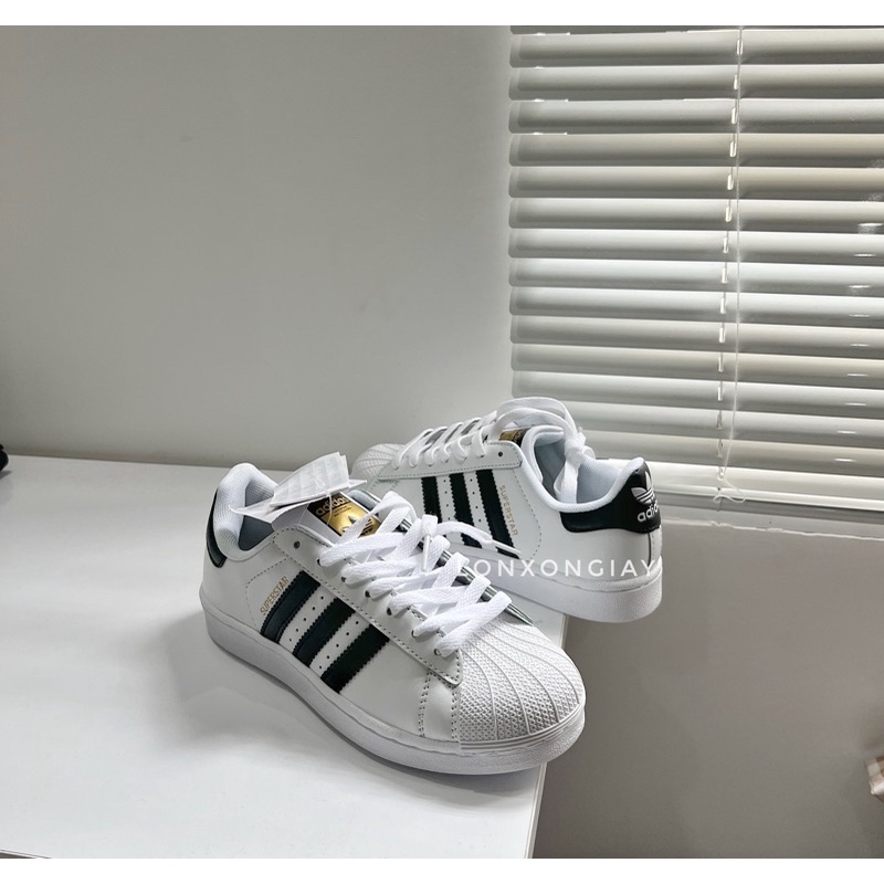 [ẢNH THẬT] GIÀY THỂ THAO SUPERSTA TEM VÀNG