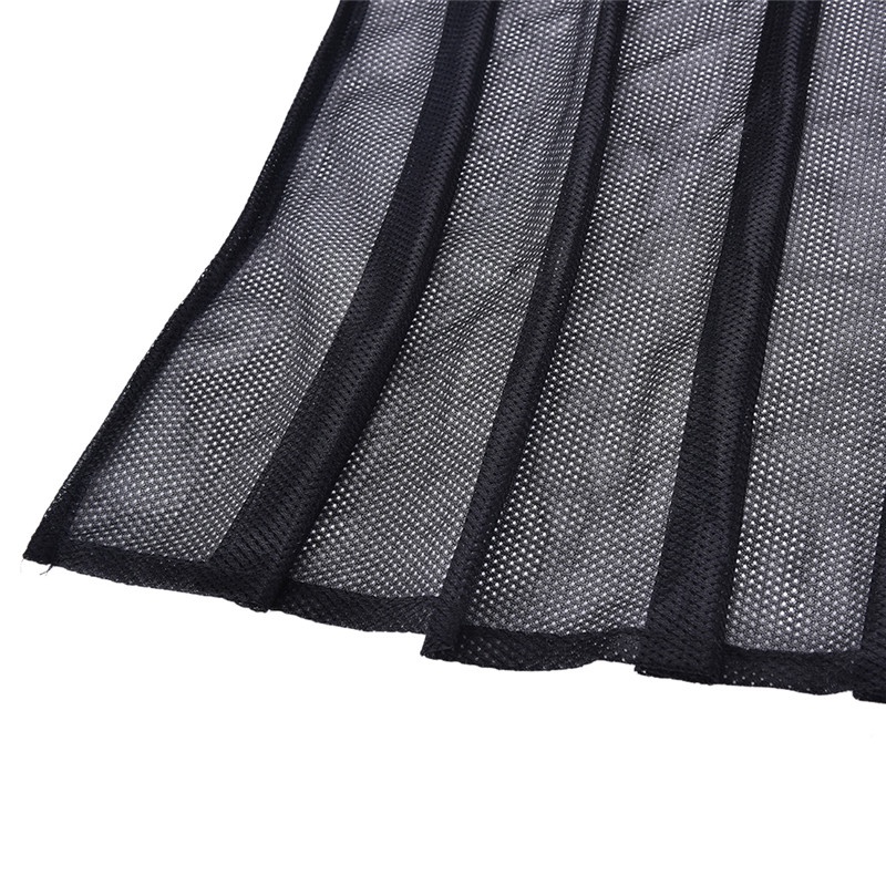 Bộ 2 Rèm Che Nắng Bằng Nylon Gấp Gọn Tiện Dụng Cho Xe Hơi