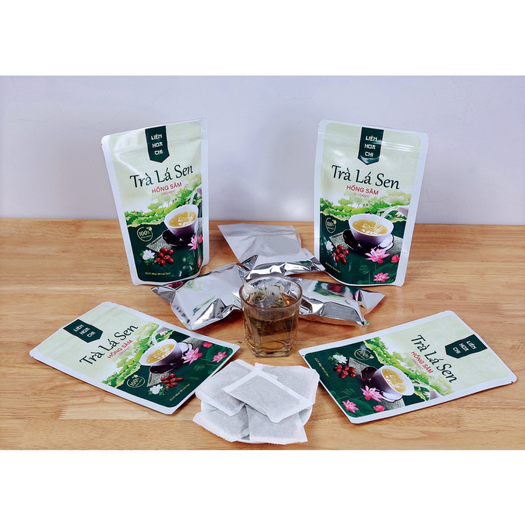 TRÀ LÁ SEN -HỒNG SÂM 20 TÚI LỌC | BigBuy360 - bigbuy360.vn