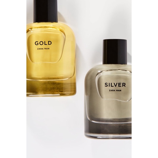 Nước hoa nam ZARA MAN GOLD + ZARA MAN SILVER  EDT 80 ML .