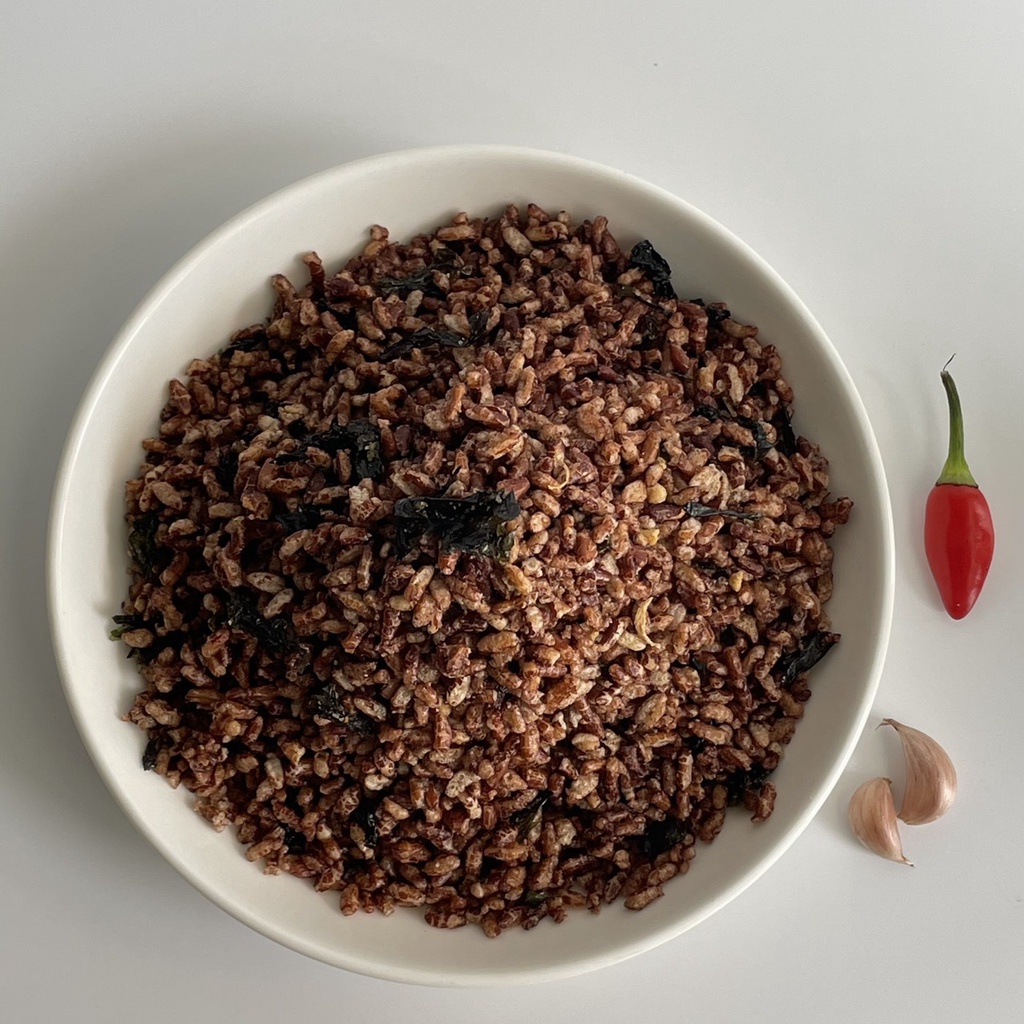 Gạo lứt rong biển Lê Hải 320g ăn liền vị mặn cho người ăn kiêng ăn chay