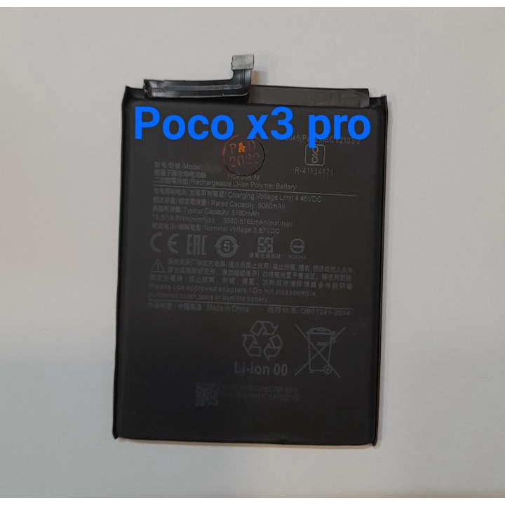 Pin điện thoại xiaomi Poco X3 Pro