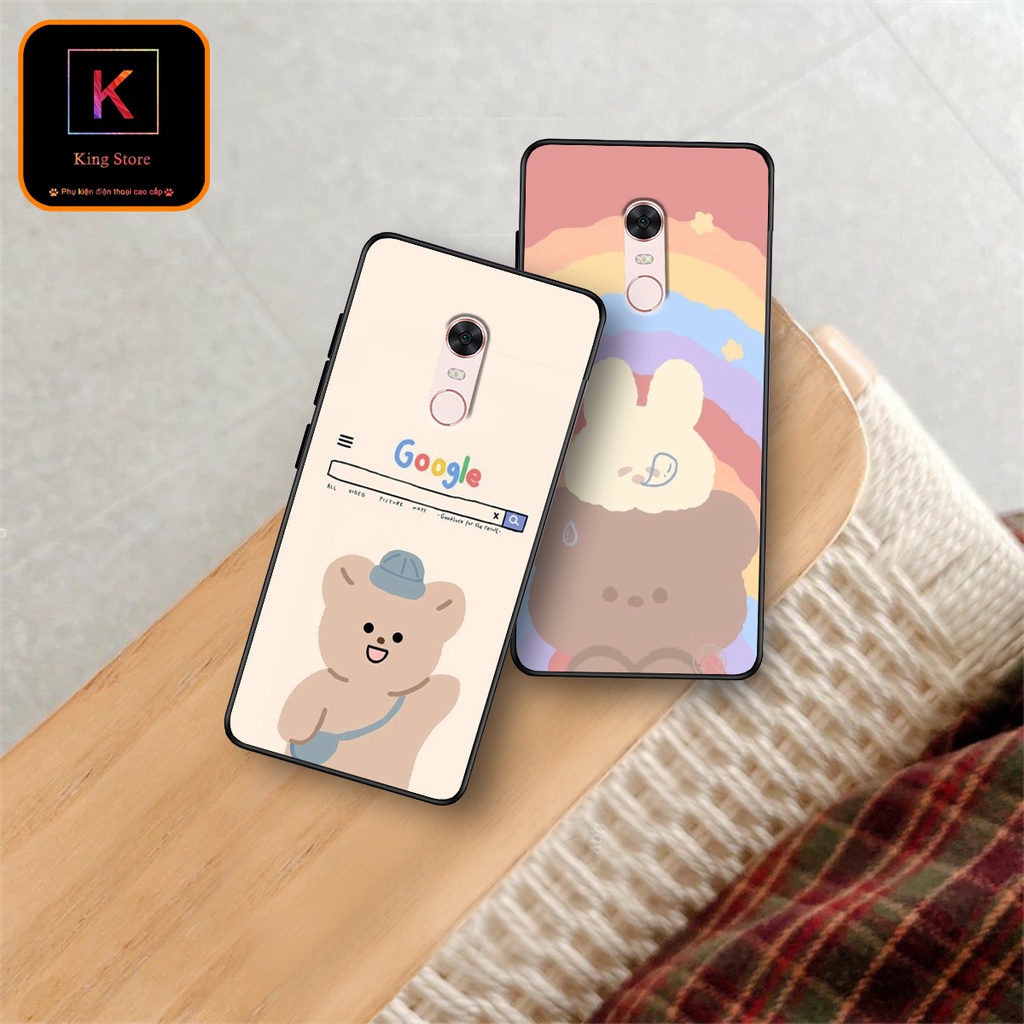 Ốp lưng Xiaomi Redmi Note 3 - Xiaomi Redmi Note 4 - Xiaomi Redmi Note 4X - Ốp in hình gấu bear ngộ nghĩnh