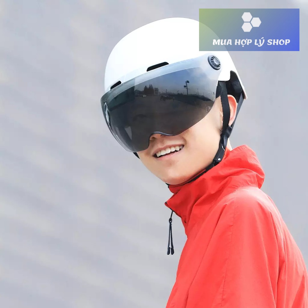 Mũ Nón Bảo Hiểm Xiaomi Niu Xiaoge Cao Cấp Đi Xe Máy Xe Đạp Điện, An Toàn Nhẹ Nhàng Và Thoáng Khí