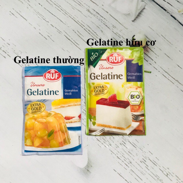 Gelatine Hữu Cơ RUF