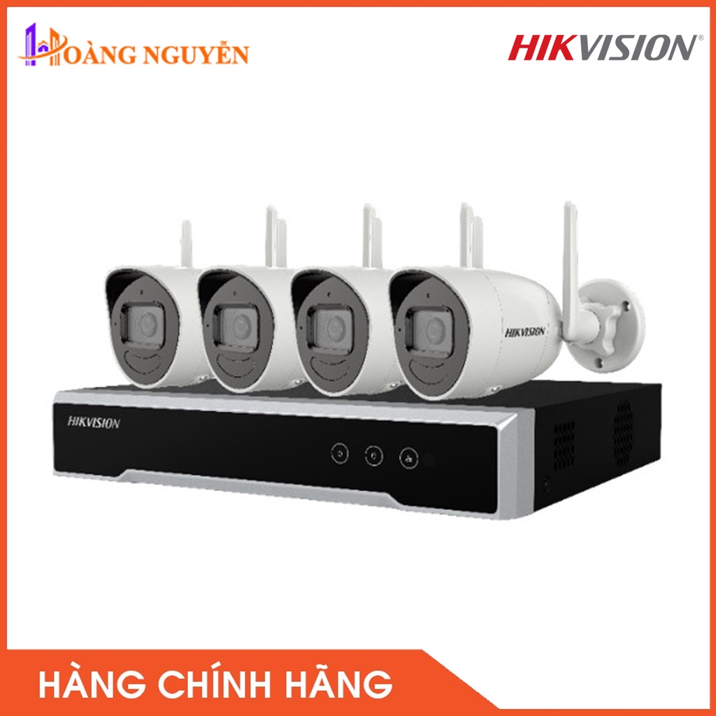 [NHÀ PHÂN PHỐI] Bộ Kit camera IP Wifi 2.0 Megapixel HIKVISION NK42W0H(D)- Công Nghệ Hoàng Nguyễn