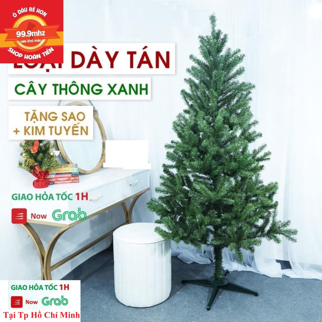 Cây Thông Noel Trang Trí Giáng Sinh 1m5 (150cm) Tặng Kèm 3 Dây Kim Tuyến 1 Ngôi Sao Đỉnh Hàng Việt Nam Chất Lượng Cao