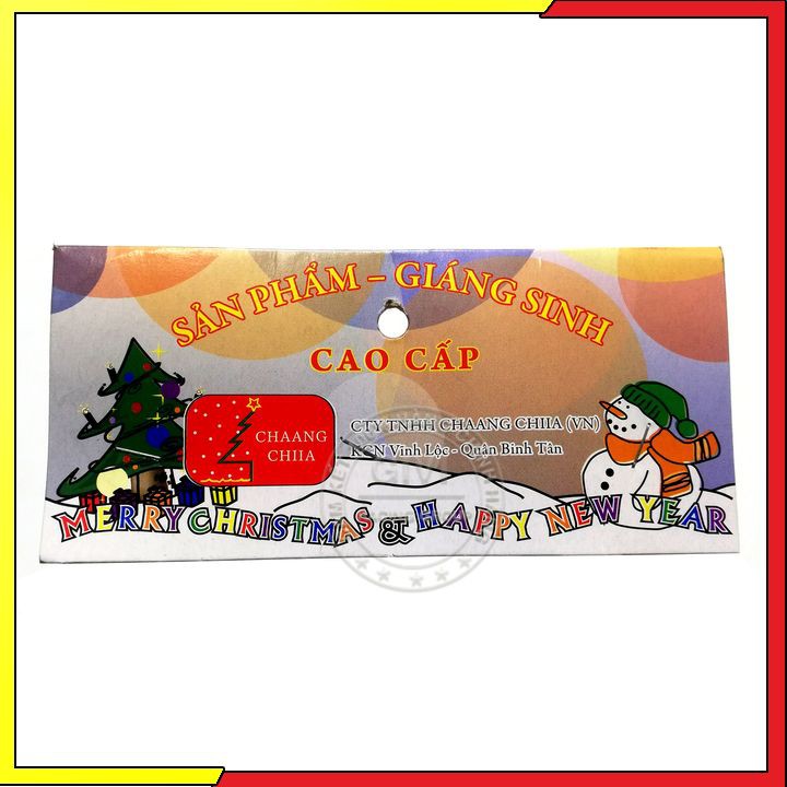 Cây Thông Noel Mini Để Bàn 40Cm Màu Xanh Vàng Trang Trí Đế Nhựa Bọc Vải Đỏ