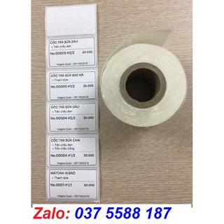 Giấy in tem mã vạch nhiệt