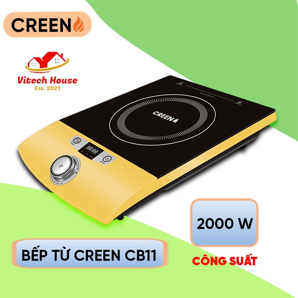 Bếp điện từ Easy Cooking Creen CR-CB11VN-GOLD-210
