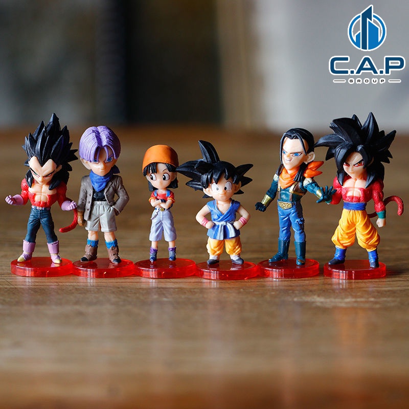 Mô hình Dragon Ball chibi nhân vật 7 Viên Ngọc Rồng Songoku - Kiểu GT mới