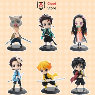 Mô hình anime thanh gươm diệt quỷ CLOUD STORE, figure kimetsu no yaiba, mo hinh mini, nhân vật anime
