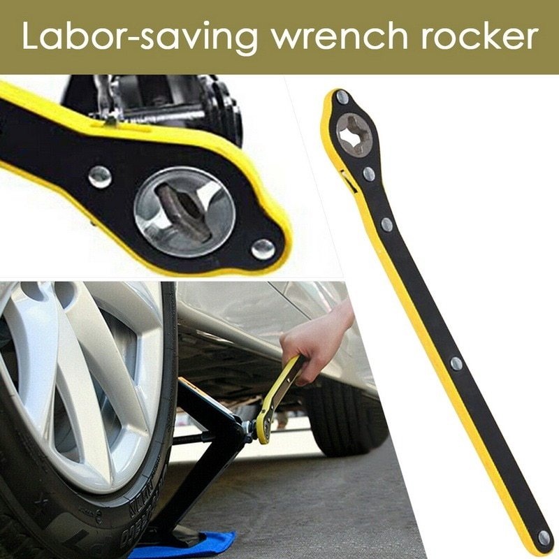 Dụng Cụ Cờ Lê Bánh Cóc Xe Hơi Tiết Kiệm Sức Tiện Dụng