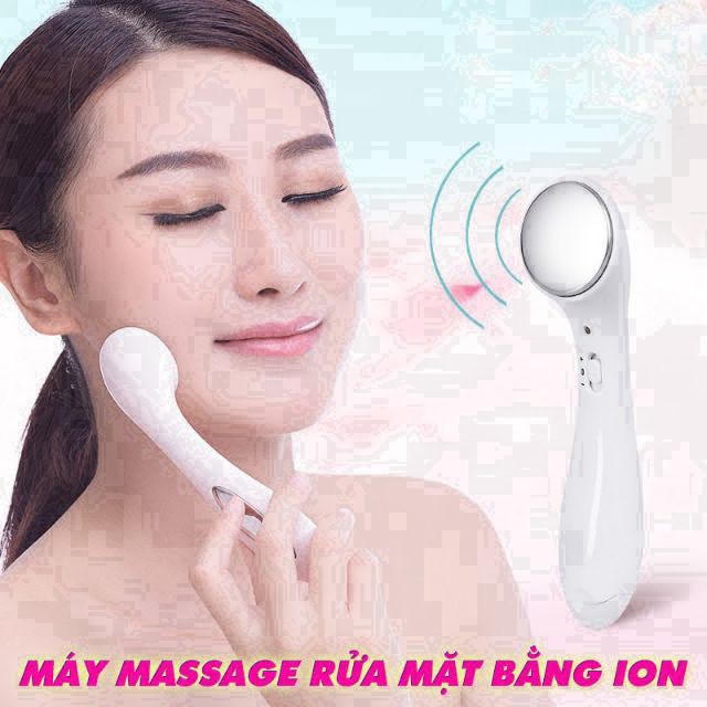 [SALE63]  máy massage ion mặt di tinh chất của Nhật
