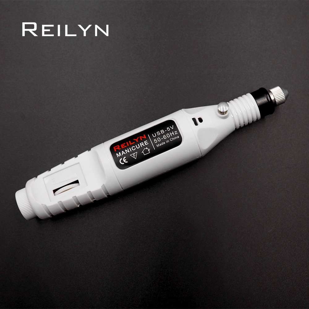 Bút Mài Đánh Bóng Móng Tay mini 5V USB-5V + 12 Đầu Mài