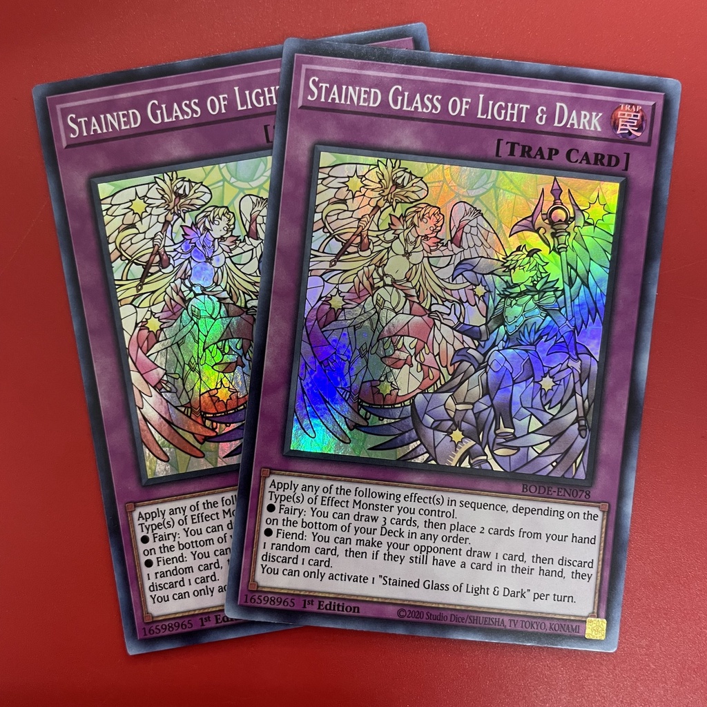 Stained Glass of Light & Dark