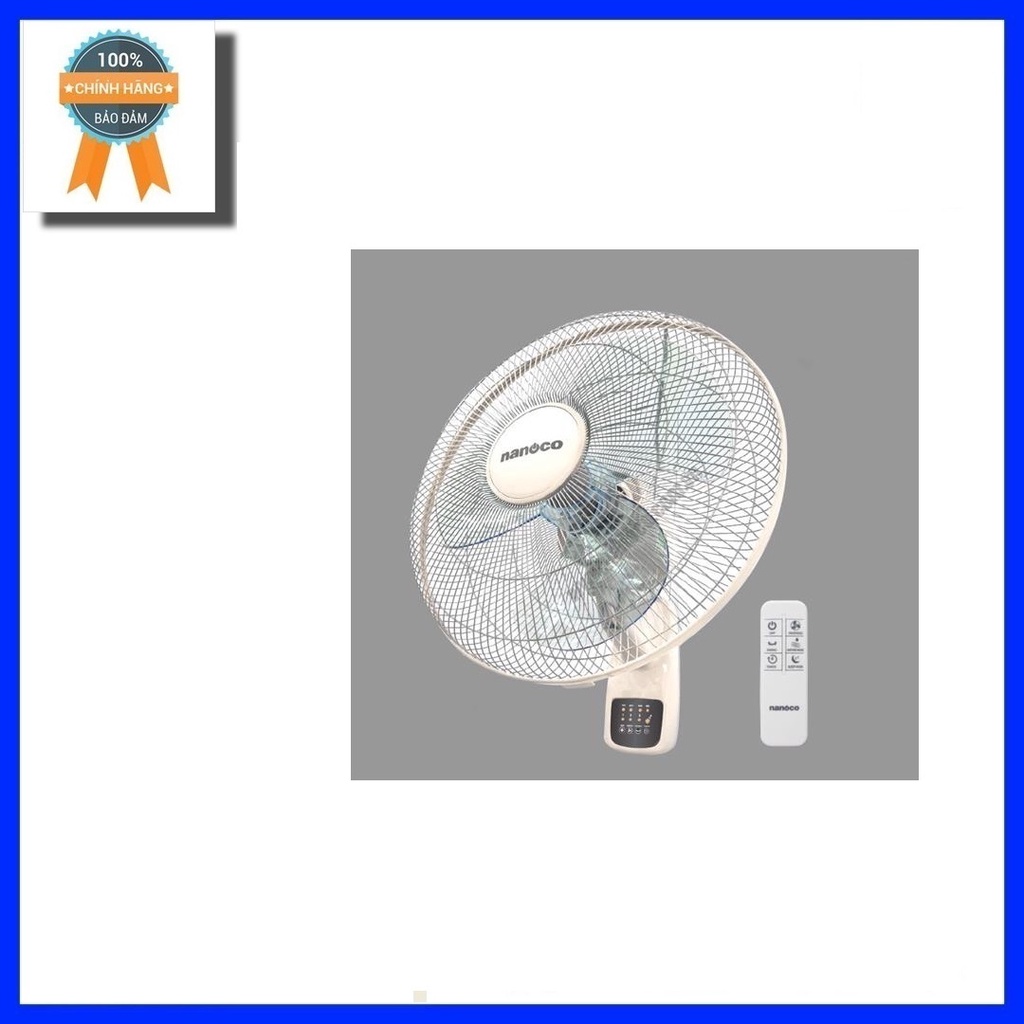 Quạt treo tường có remote Nanoco NWF1610RC