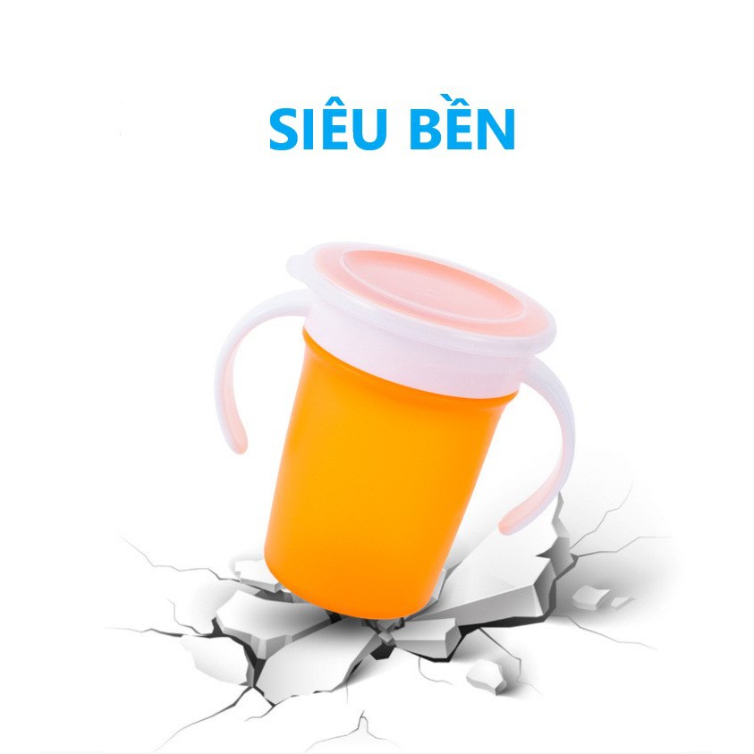 Cốc Tập Uống Có Tay Cầm Cho Bé 360º DRINK CUP