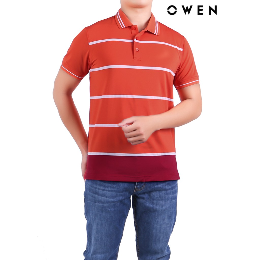 Áo polo ngắn tay Bodyfit OWEN - PAT20192